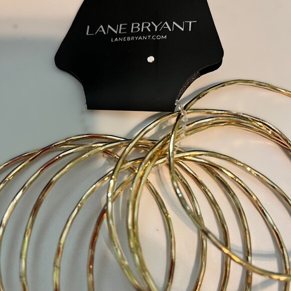 NWT Set of 10 Gold Bangles - Picture 2 of 3